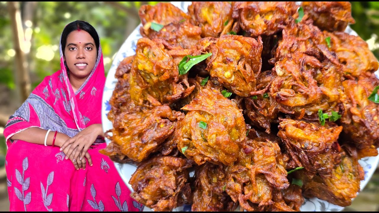 মাত্র 10 মিনিটে কাঁচা আলু আর পিঁয়াজ দিয়ে দারুন মুচমুচে পাকোড়া রেসিপি | aloo pyaj pakora recipe