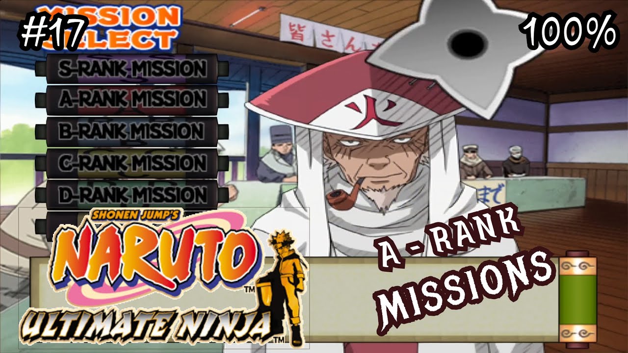Naruto Ultimate Ninja PS2 - Прохождение на 100% - Миссии - Ранг A - #17