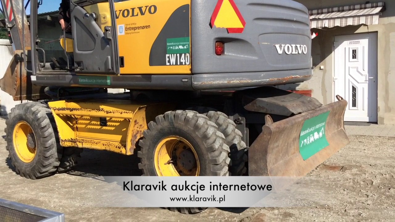 Koparka Volvo  EW140 LO004