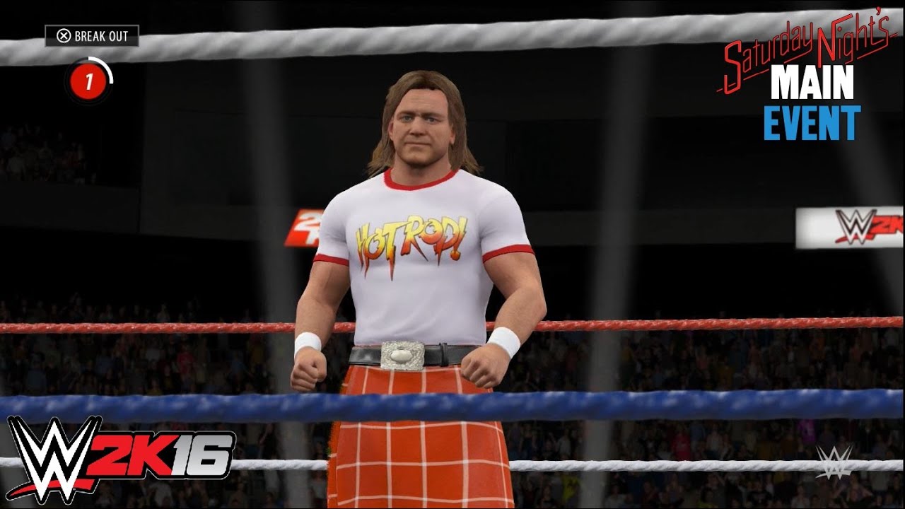 WWE 2k16 - Roddy Piper vs. Rick Rude | PS4 Gameplay