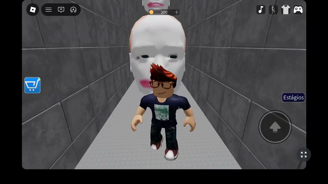 Jogando jogo da cabeça parte 2 #roblox #gameplay #jogos 