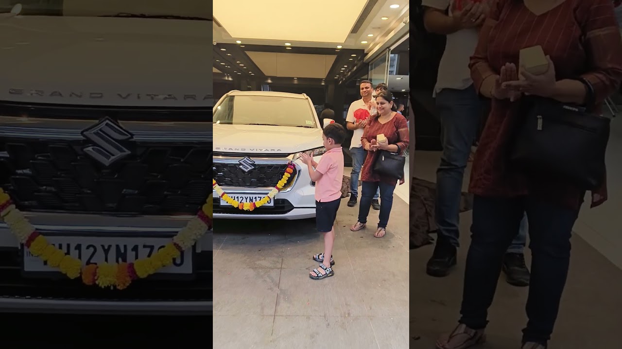 Grand vitara Delta 2025 Delivery #youtubeshorts #ytshorts #marutisuzuki #grandvitara #shorts