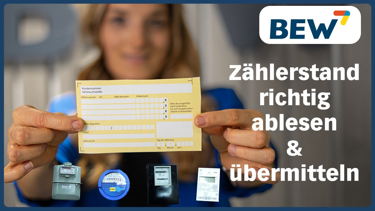 Zählerstand richtig ablesen - praktische Tipps für deinen Haushalt