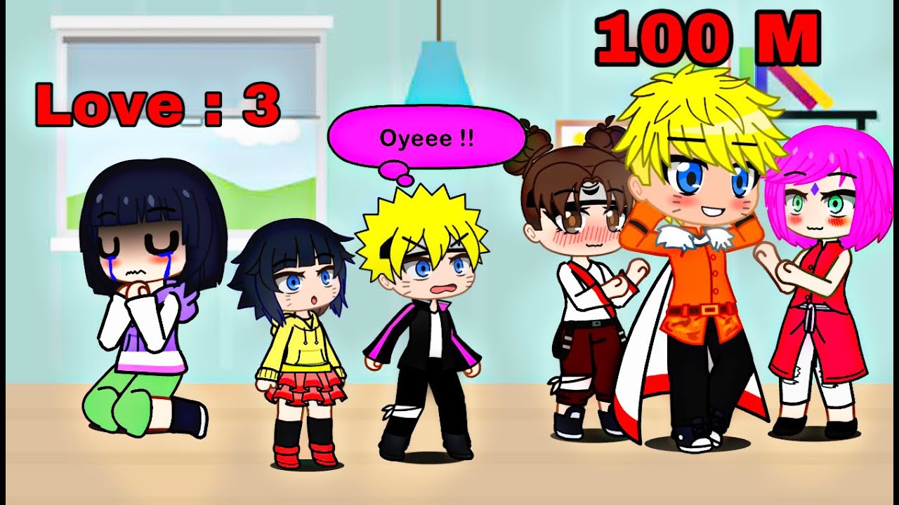 Love Count 😍 meme || Naruto || Gacha Club