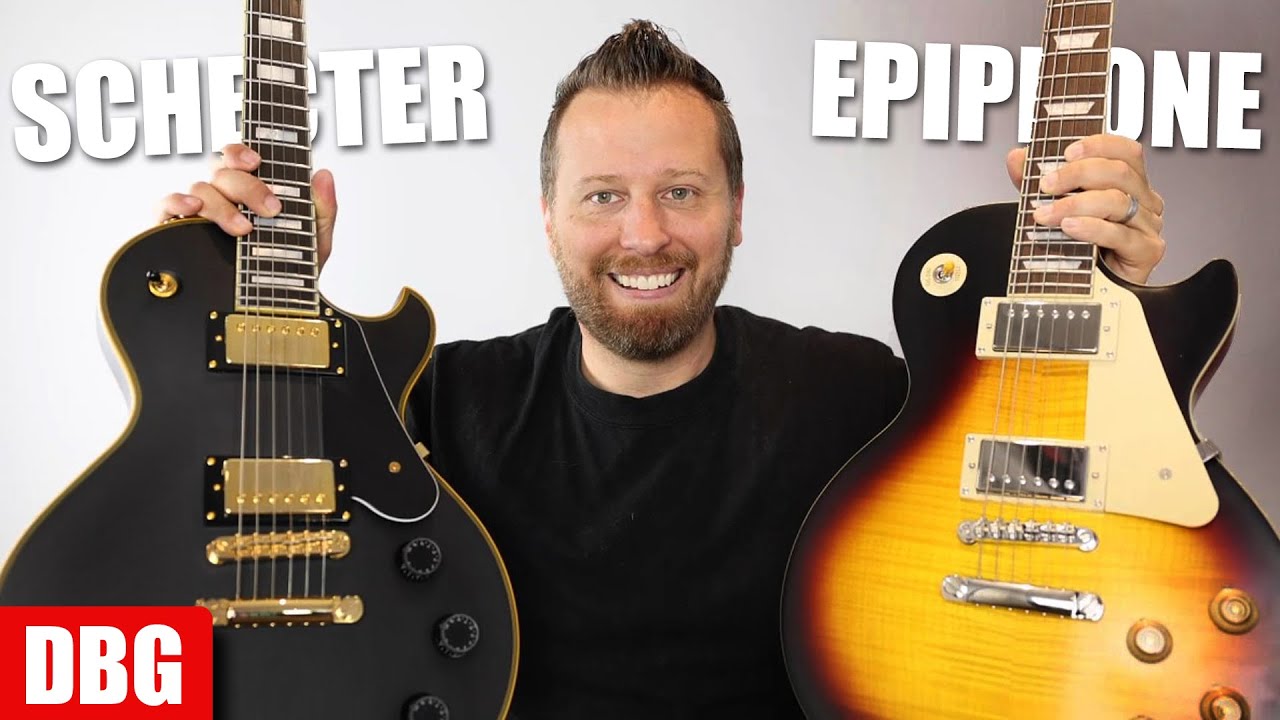 EPIPHONE против SCHECTER! — Две гитары, которые заставят вас забыть Gibson!!