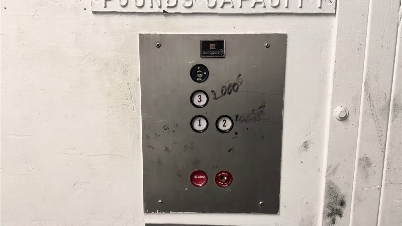 FINAL RIDE 1991 Montgomery A Series Hydraulic Elevator 4 at Lloyd Center Portland, OR