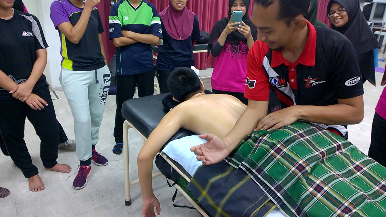 USM 2016 - KURSUS SPORT MASSAGE (UPPER BODY PARTS)