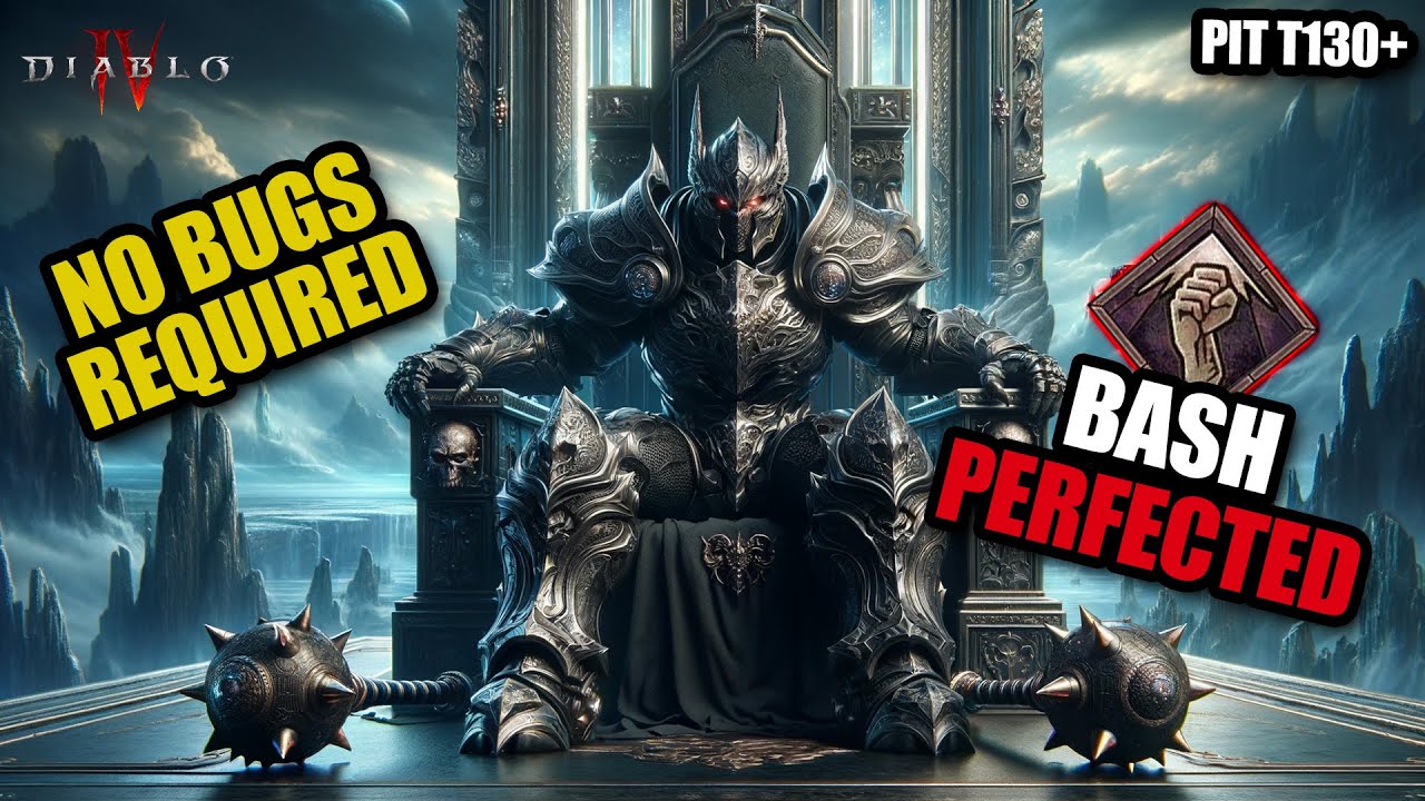 UNSTOPPABLE BASH BARB ASCENDED! | Diablo 4 Barbarian Build Guides