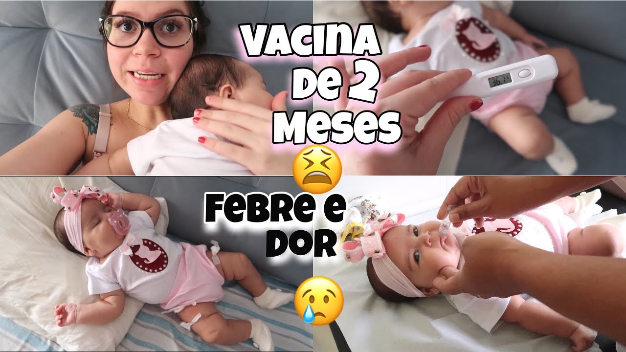 A TÃO TEMIDA VACINA DE DOIS MESES, MANU TEVE REAÇÃO 😭 | Amanda Silva