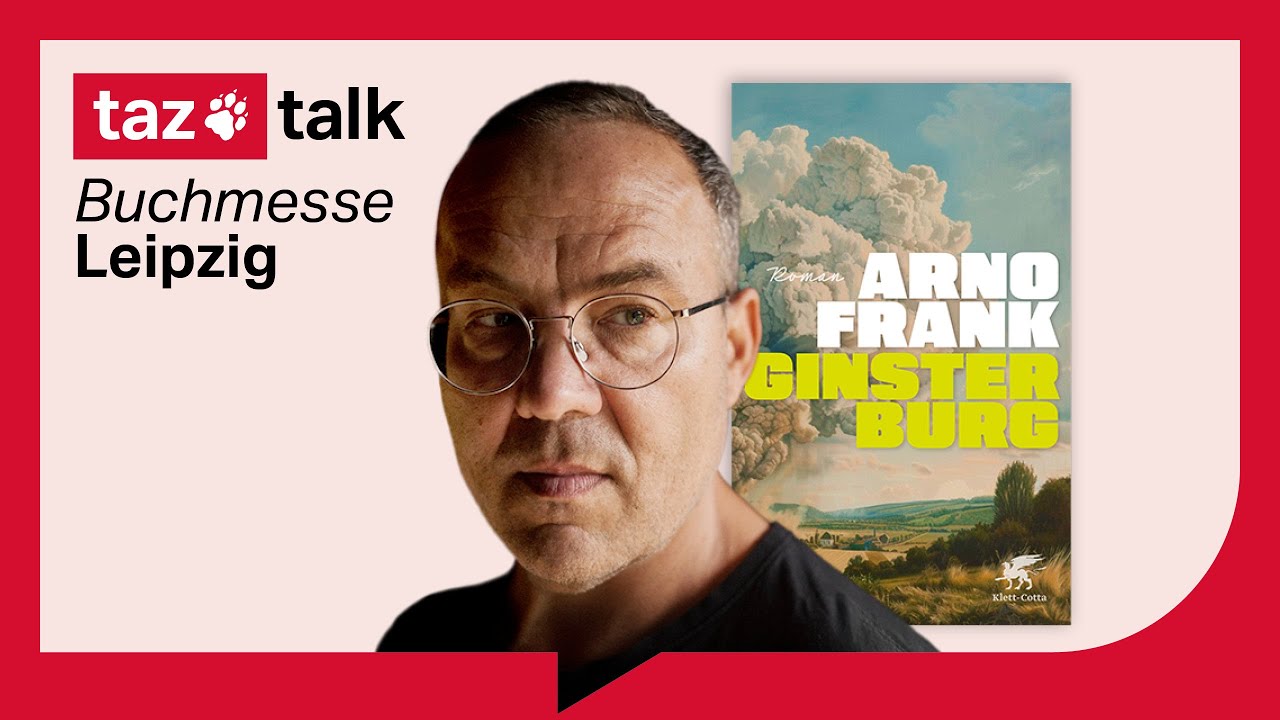 Arno Frank: Ginsterburg – taz Talk meets Buchmesse Leipzig