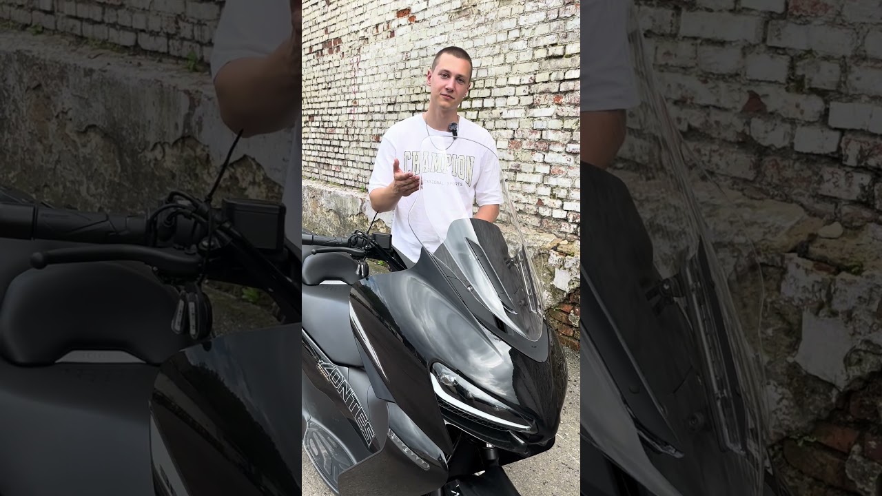 ZONTES ZT368‑K &mdash; надёжный и стильный скутер для города! #Zontes #ZT368K #escooter #quadromoto
