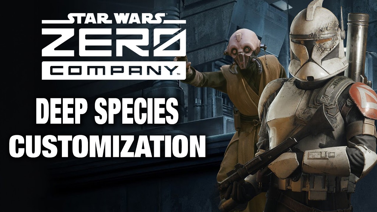 Star Wars Zero Company | All 12 Classes & Species Customization Revealed