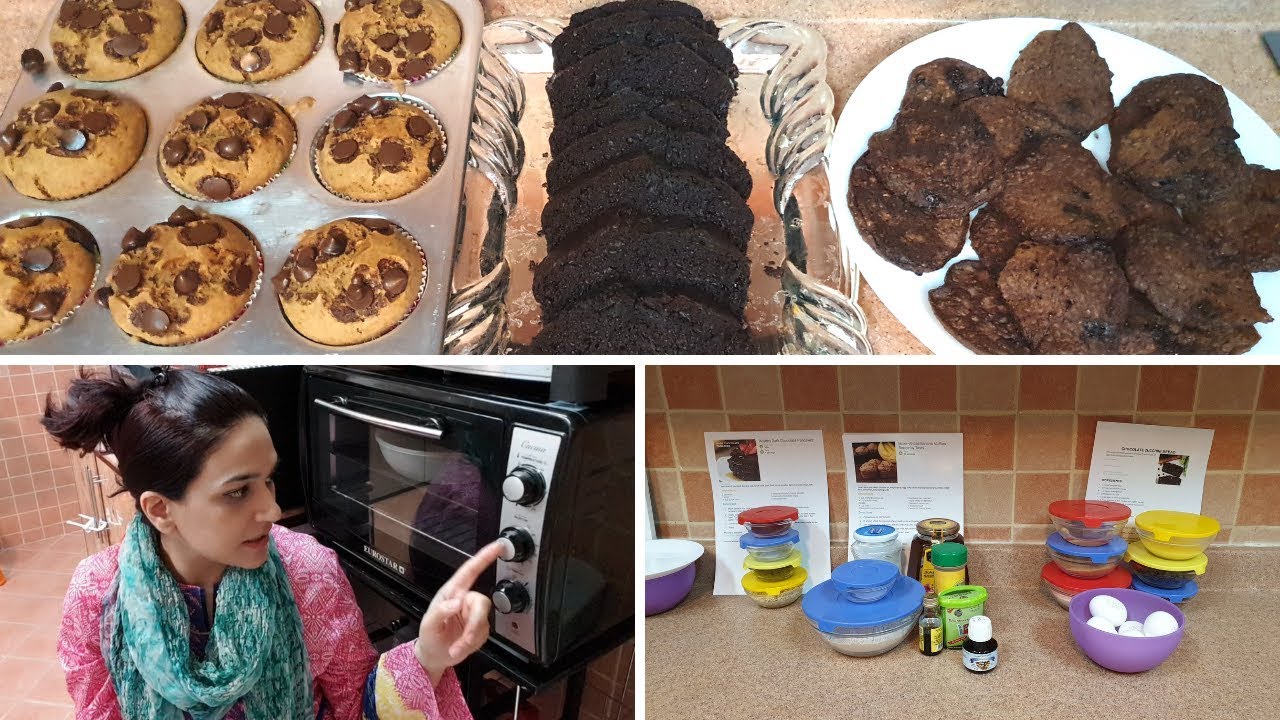 Baking and Freezing - Ramadan Preparation for Sehri | Chocolate Bread, Banana Muffins, Choco Pancake