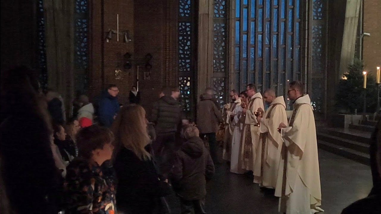 Bonum est praestolari. Dominikanie Warszawa Służew 23.12.2024. Roraty o godzinie 6.00