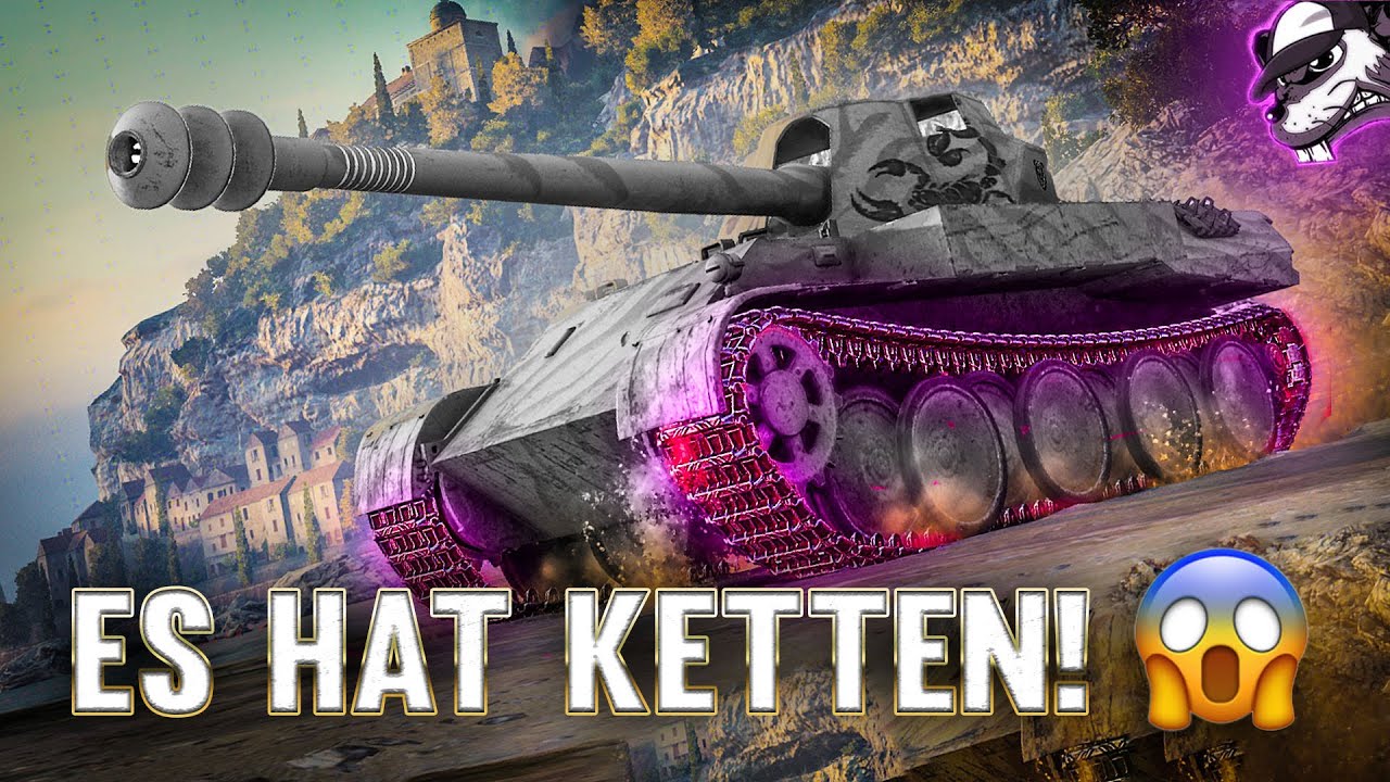Es hat Ketten! Auch Panzerjäger können tatsächlich fahren in WoT  [Gameplay - Deutsch - WoT]