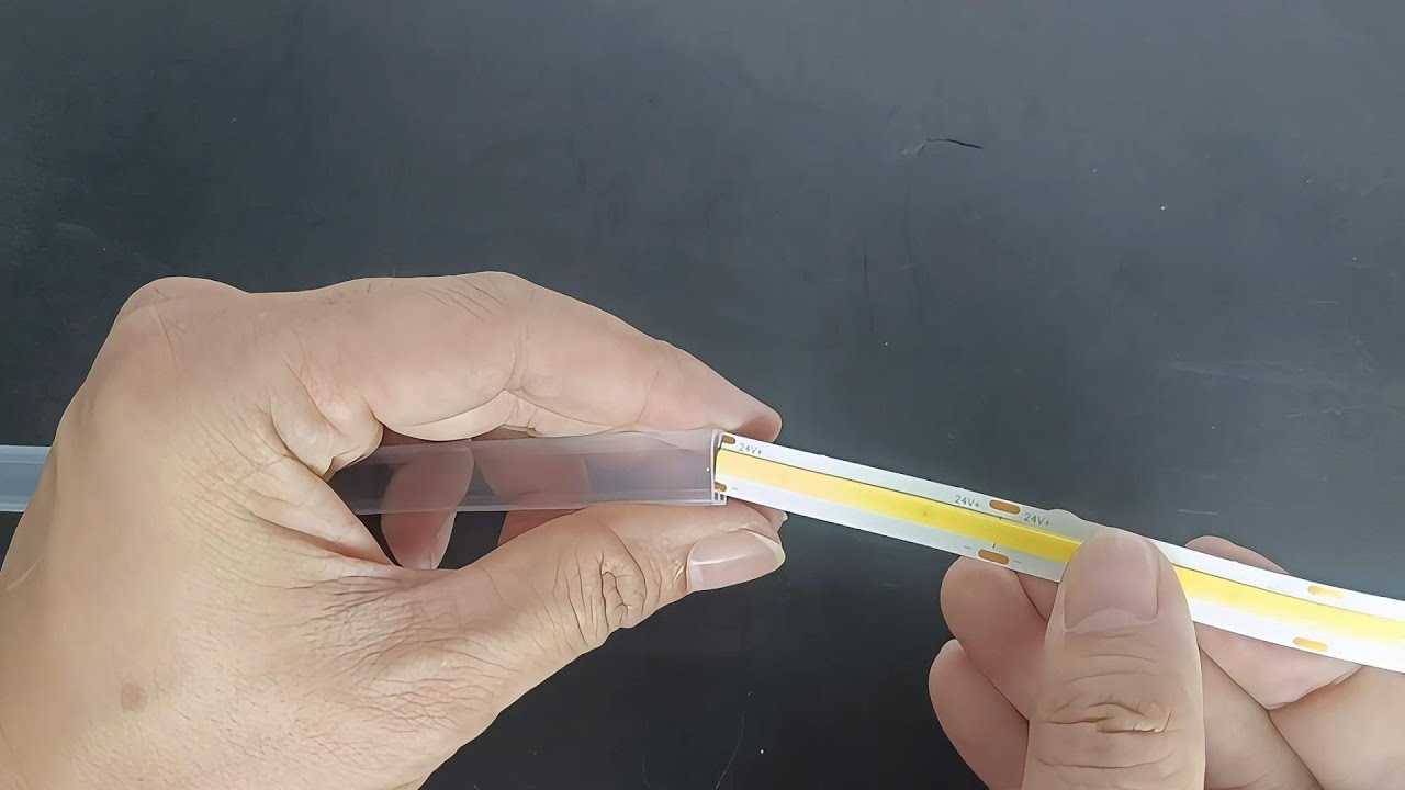 How to create waterproof IP65 COB LED strip!