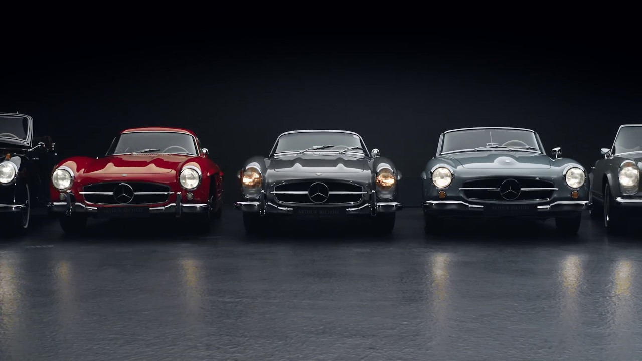Mercedes-Benz Classics - from 300 SL Gullwing to 600 Pullman I Arthur Bechtel Classic Motors