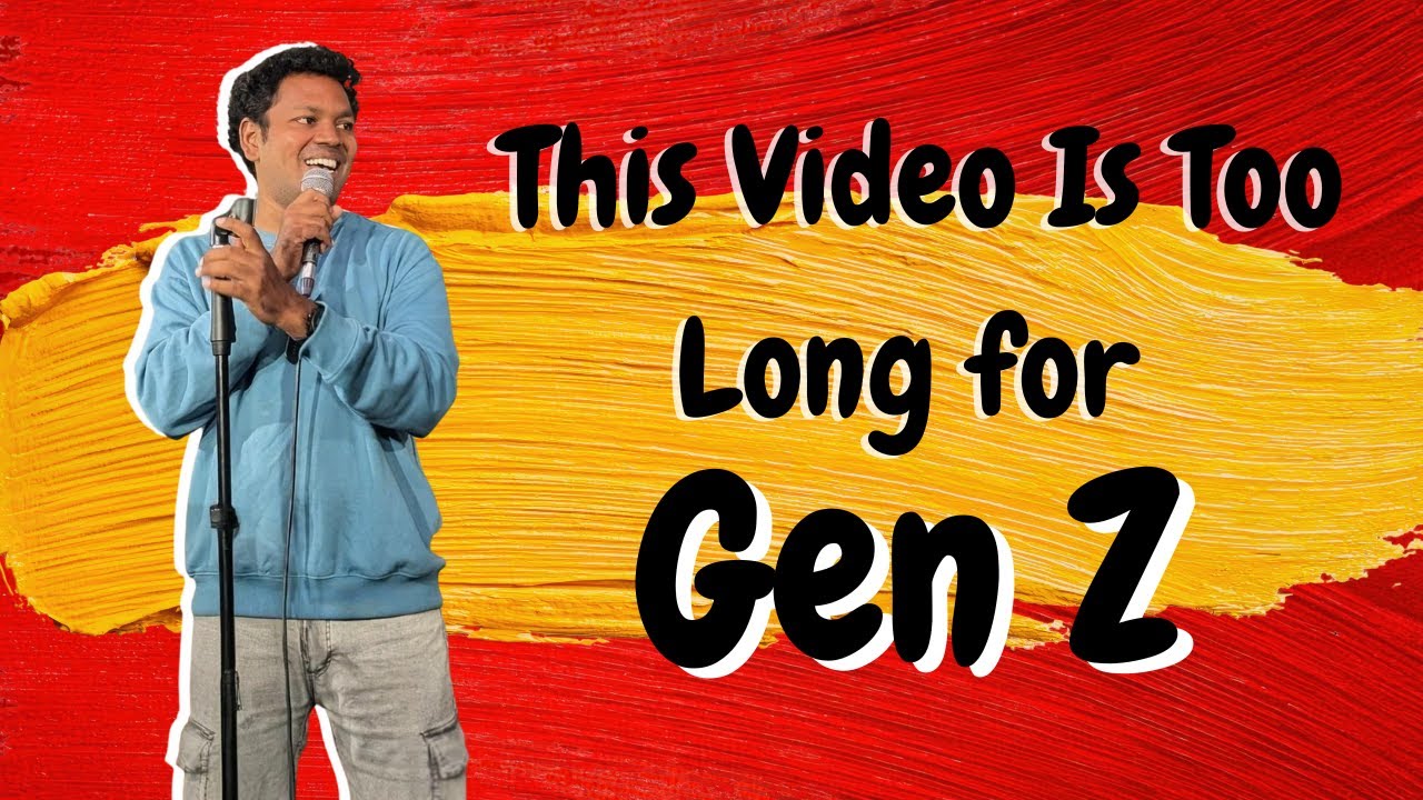 GenZ Attention Span........!! Standup Comedy video by Mervyn Rozz