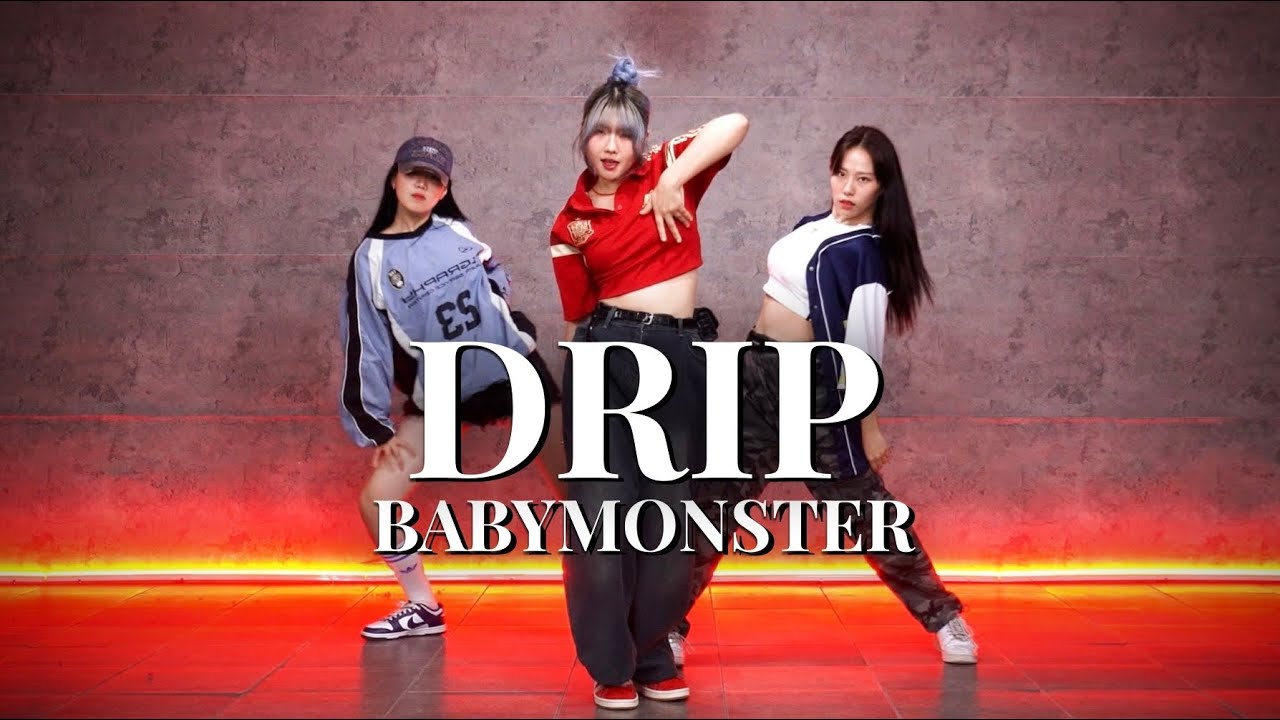 [MIRRORED] BABYMONSTER(베이비몬스터) - DRIP 3인 버전 | 3 members DANCE COVER | 드립 안무 거울모드 커버댄스