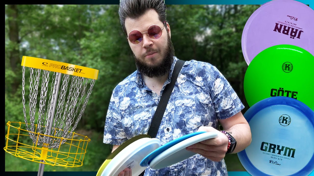 En amatör testar på Disc Golf med nya discar