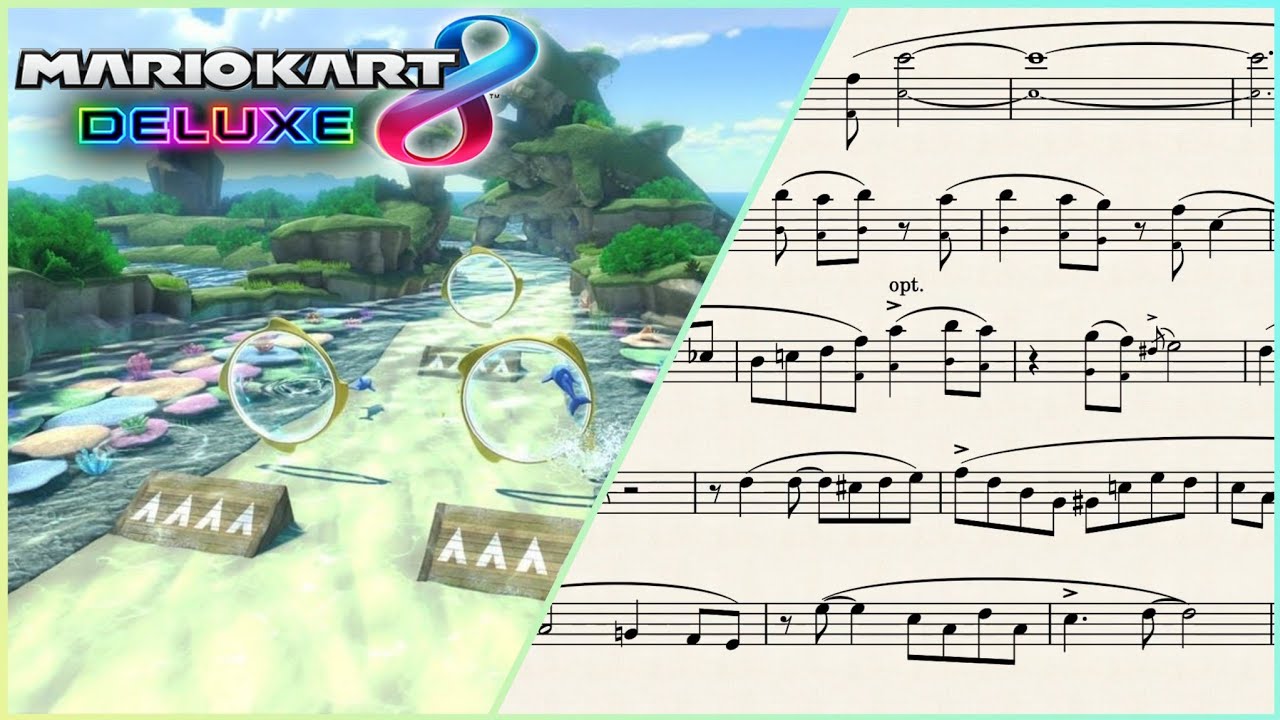 MarioKart 8 - Dolphin Shoals, Arr. for Trumpet