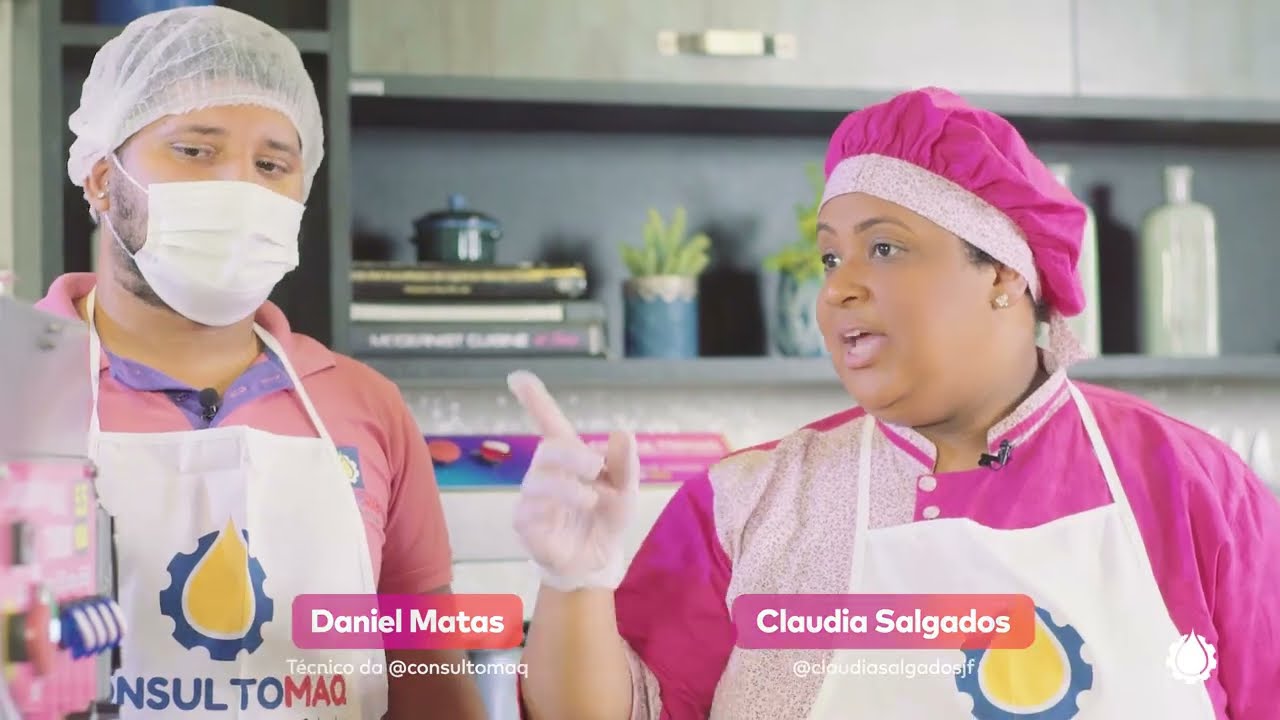 Máquina modeladora de Salgados! Como funciona?! #consultomaq