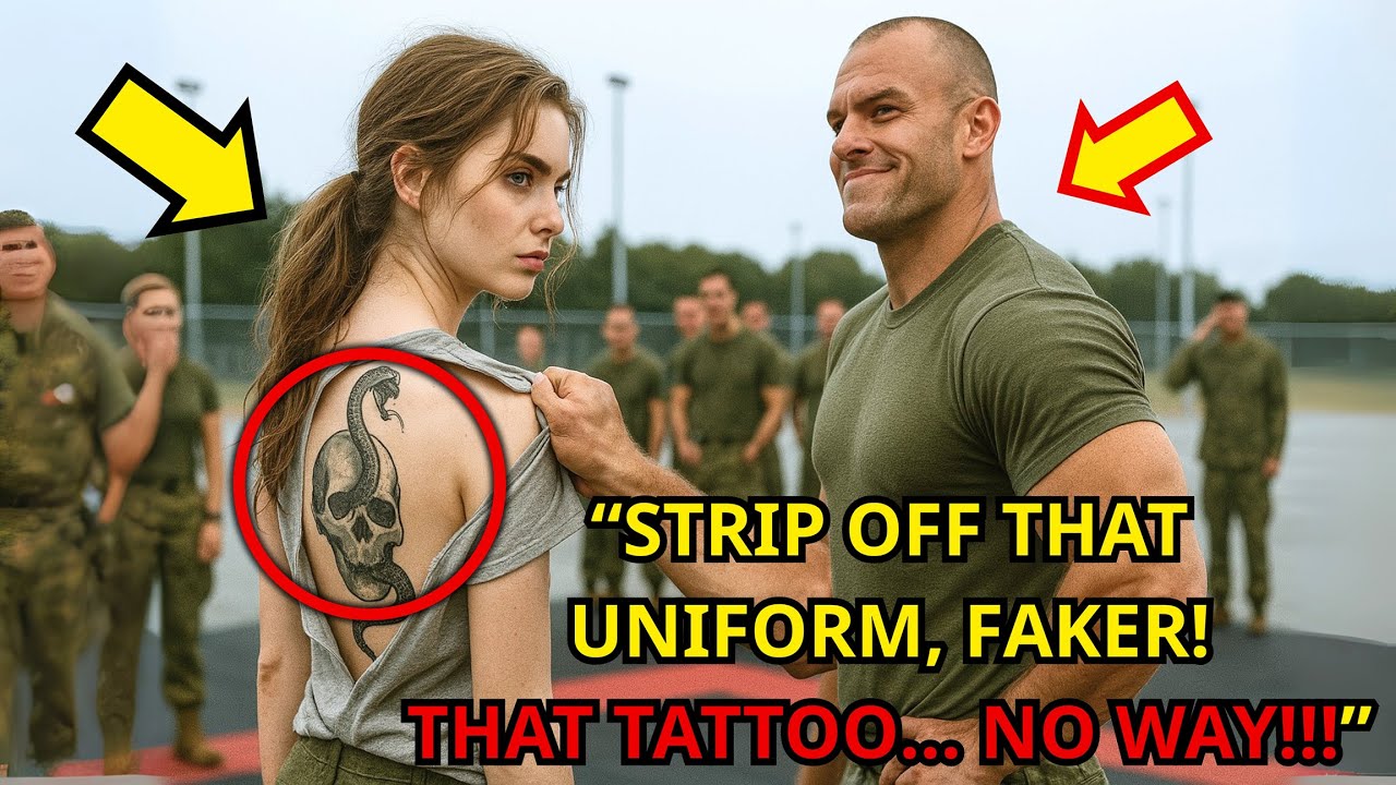They Mocked Her at Bootcamp — Then the Commander Went Pale at Her Back Tattoo