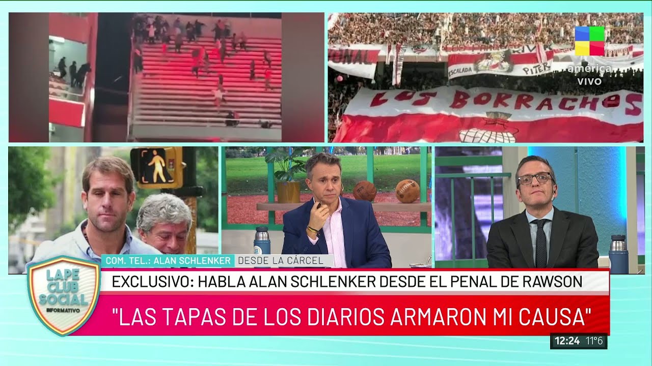 🔴 HABLÓ ALAN SCHLENKER DESDE EL PENAL DE RAWSON: EL EX BARRA DE RIVER PODRÍA QUEDAR LIBRE