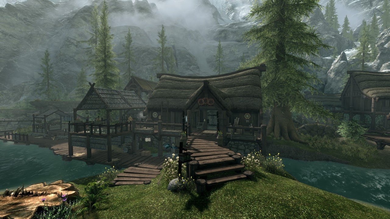 Leaf Rest: Player home!! - Skyrim Special Edition mod showcase
