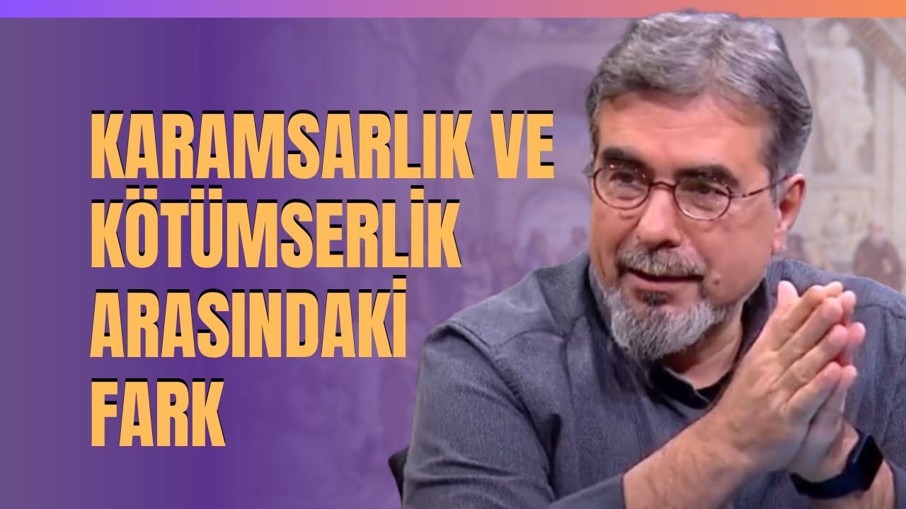 Karamsarlık ve K&ouml;t&uuml;mserlik Arasındaki Fark.. D&uuml;cane C&uuml;ndioğlu Anlattı