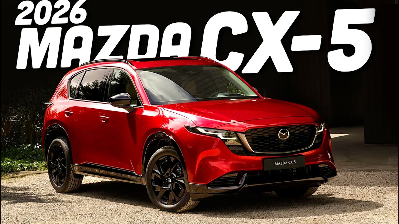 Обзор Mazda CX-5 2026 года | Двигатель, интерьер и тест-драйв!