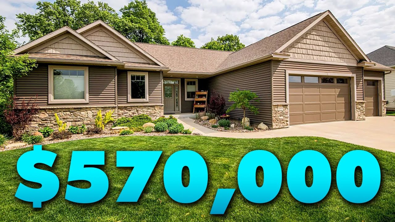 Tour Stunning New Rochester Home | Minnesota Luxury Homes | 4089 Stone Point Drive