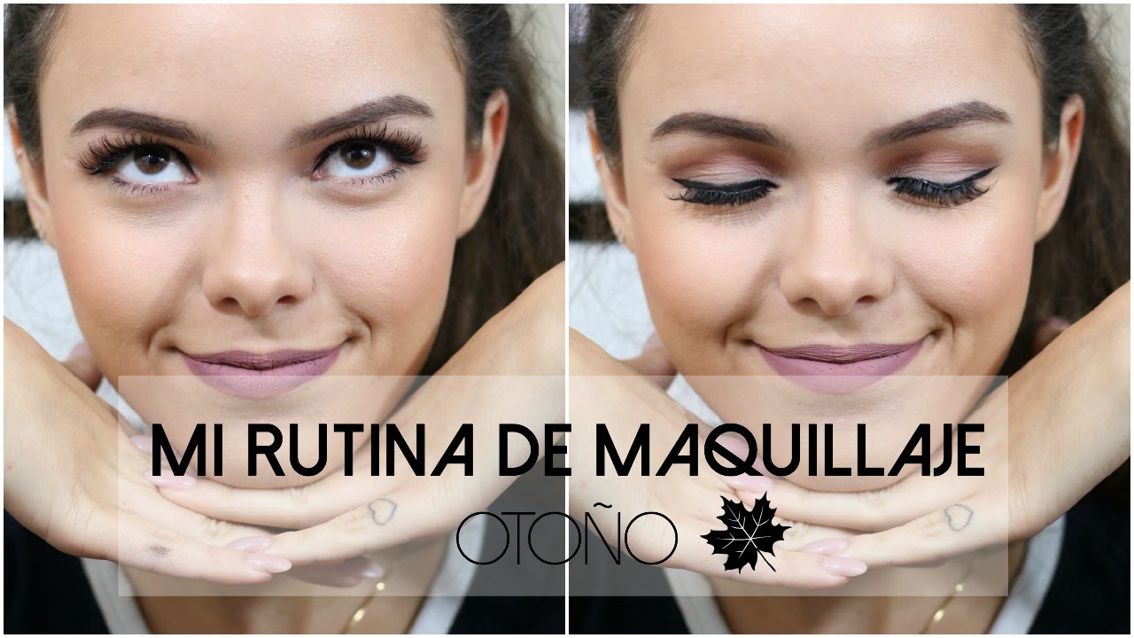 Mi rutina de maquillaje otoño.