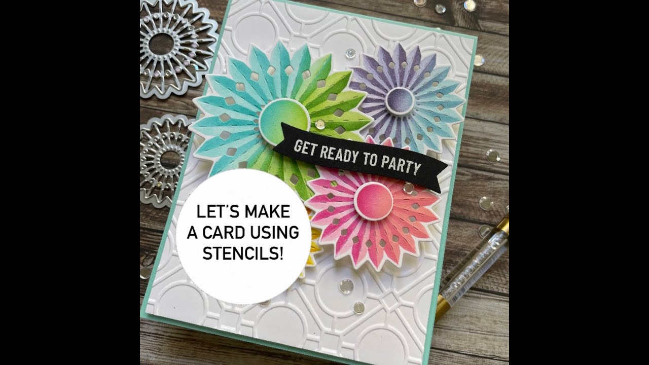 Tutorial - Let's Make A Card Using New Products!