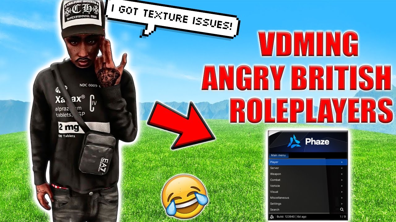 VDMING Angry British Roleplayers In GTA RP