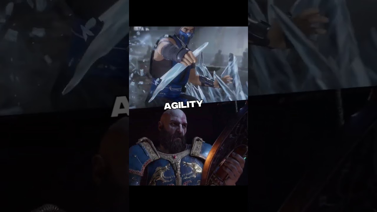 Kratos vs Sub zero #shorts