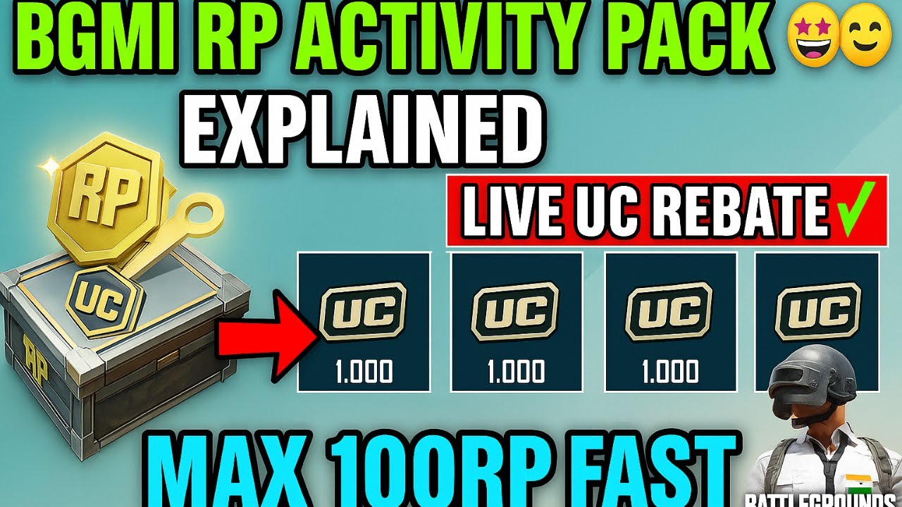 How to Unlock RP ACTIVITY Pack in PUBG/ BGMI | RP Activity Pack Explained?