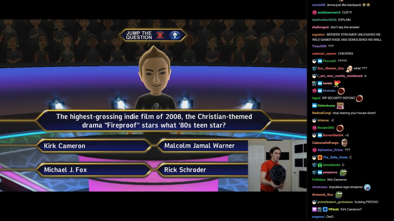 Jerma Streams [with Chat] - Kinect Games