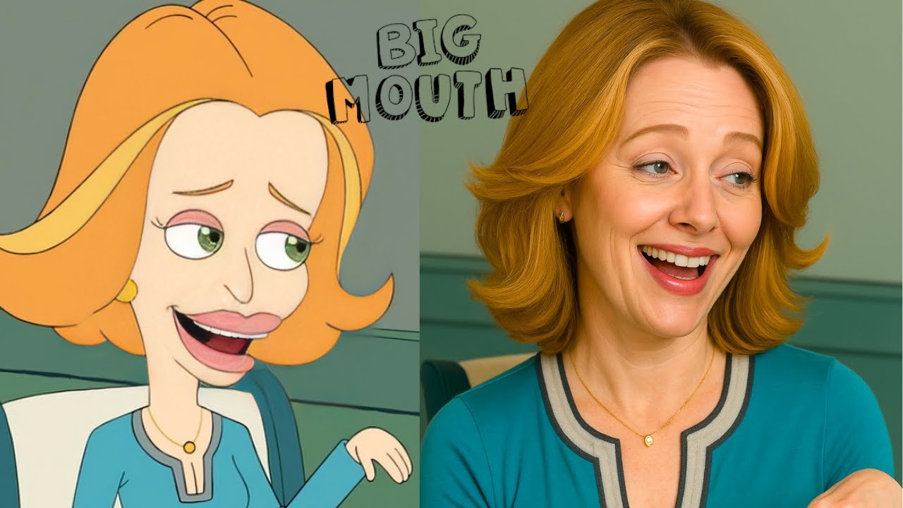 " Big Mouth " Characters in Real Life
