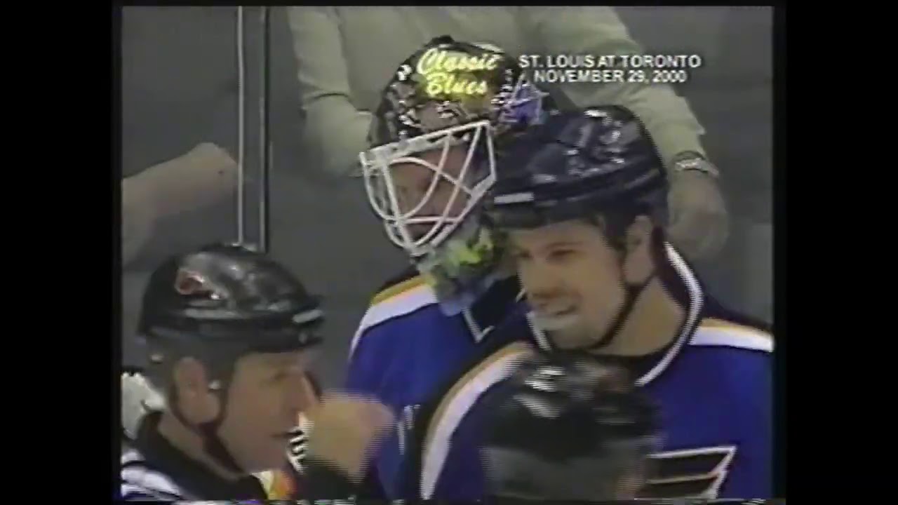 St. Louis Blues at Toronto Maple Leafs - November 29, 2000 (Blues 5-goal comeback) [