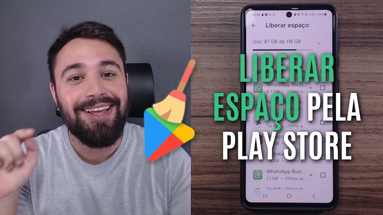 FAÇA ISSO PARA LIBERAR ESPAÇO NO ARMAZENAMENTO DO CELULAR PELA PLAY STORE