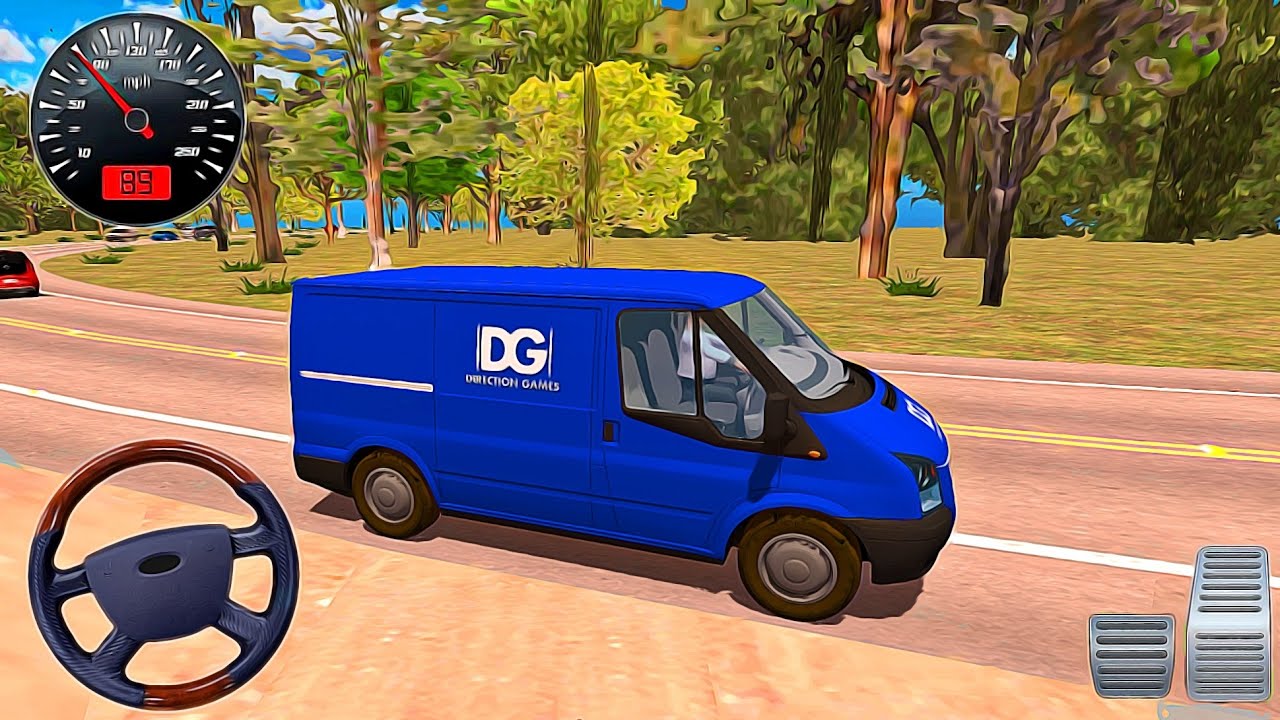 Ford Transit Cargo Van Driving Simulator #1 - Nas Estradas Do Brasil 2023 - Android Gameplay