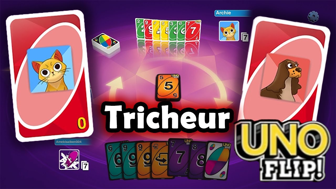 PS4 UNO GAME PLAYS   flip   Le chien tricheur