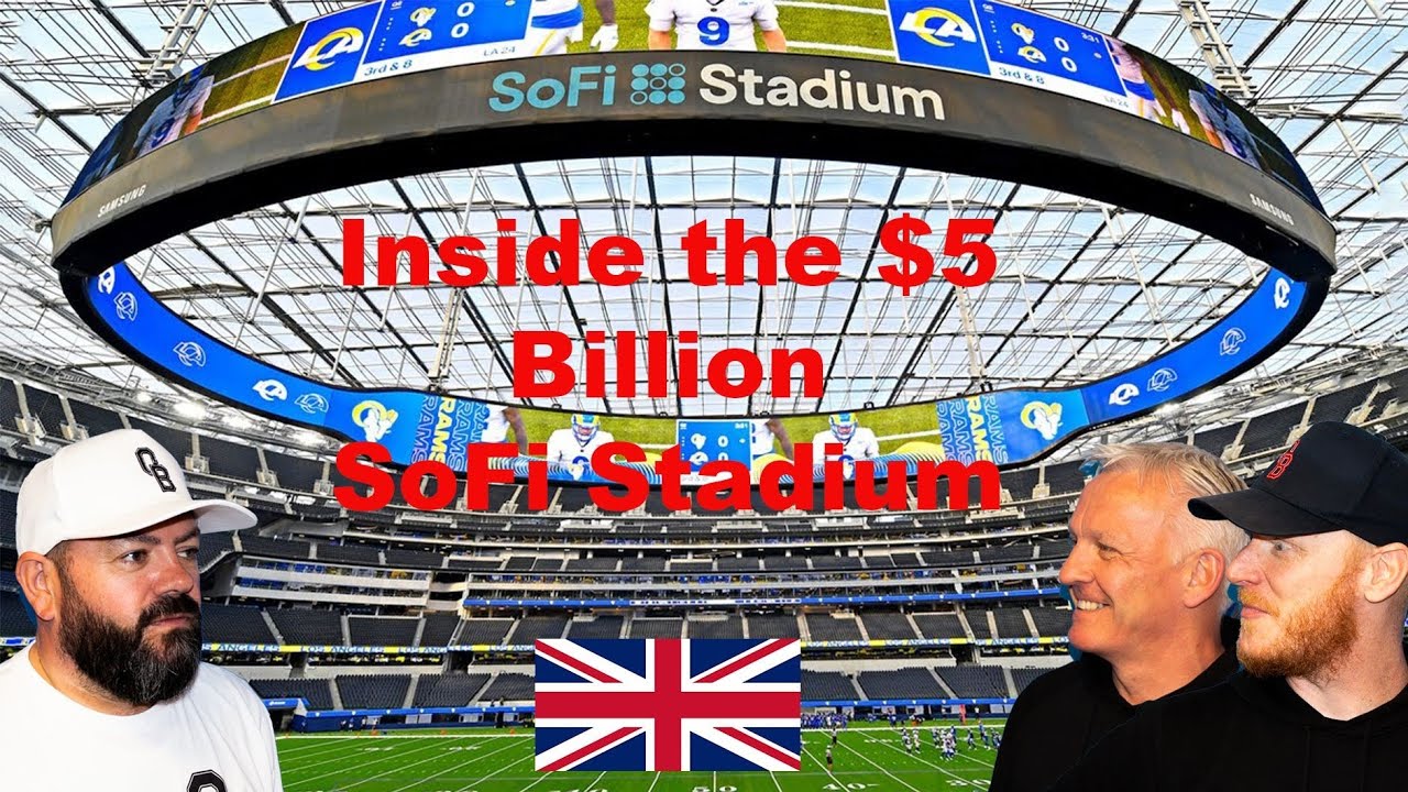 Inside The $5 Billion SoFi Stadium REACTION!! | OFFICE BLOKES REACT!!