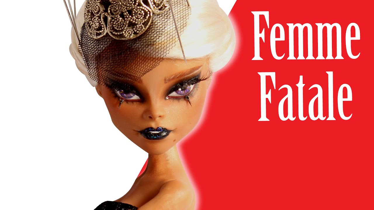 Doll Repaint: Femme Fatale | Monster High Custom