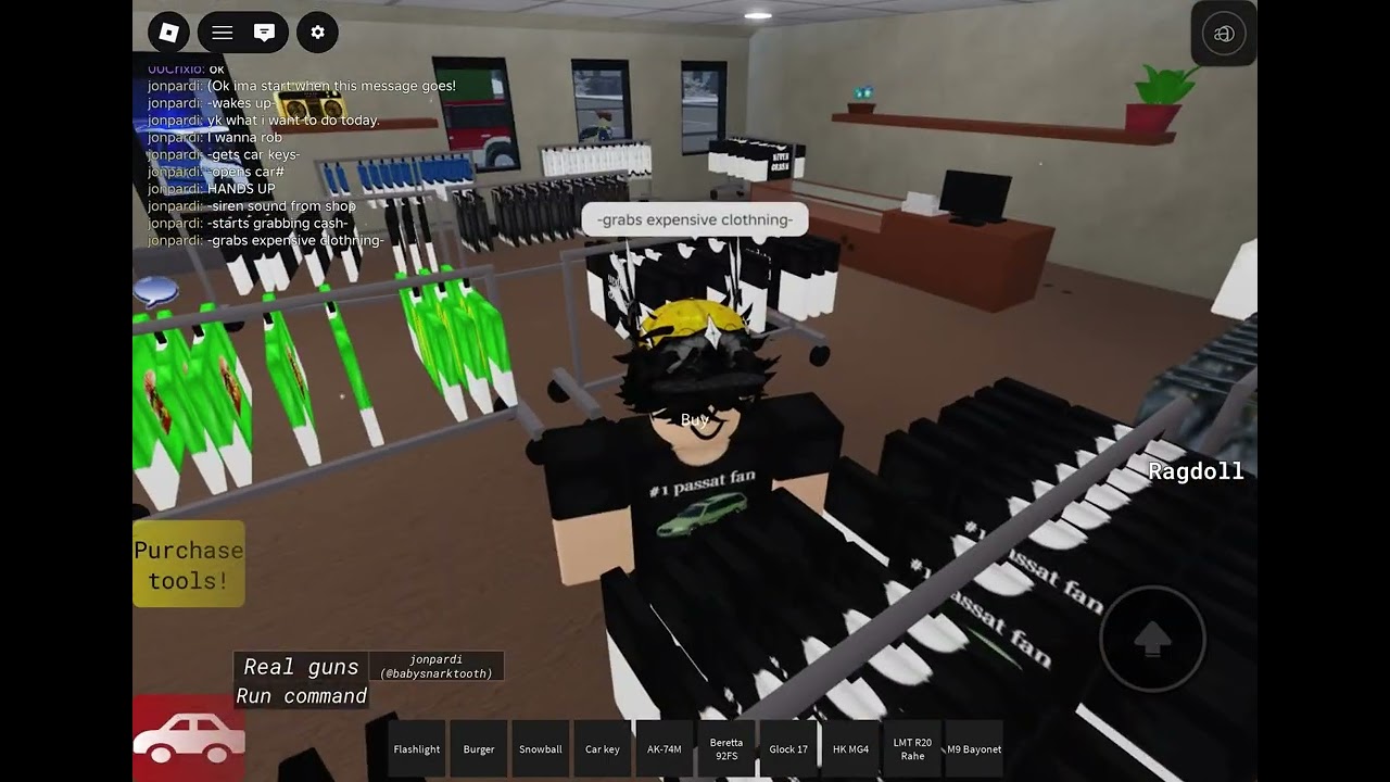 robbing a shop in roblox ccsv3 **GONE WRONG**