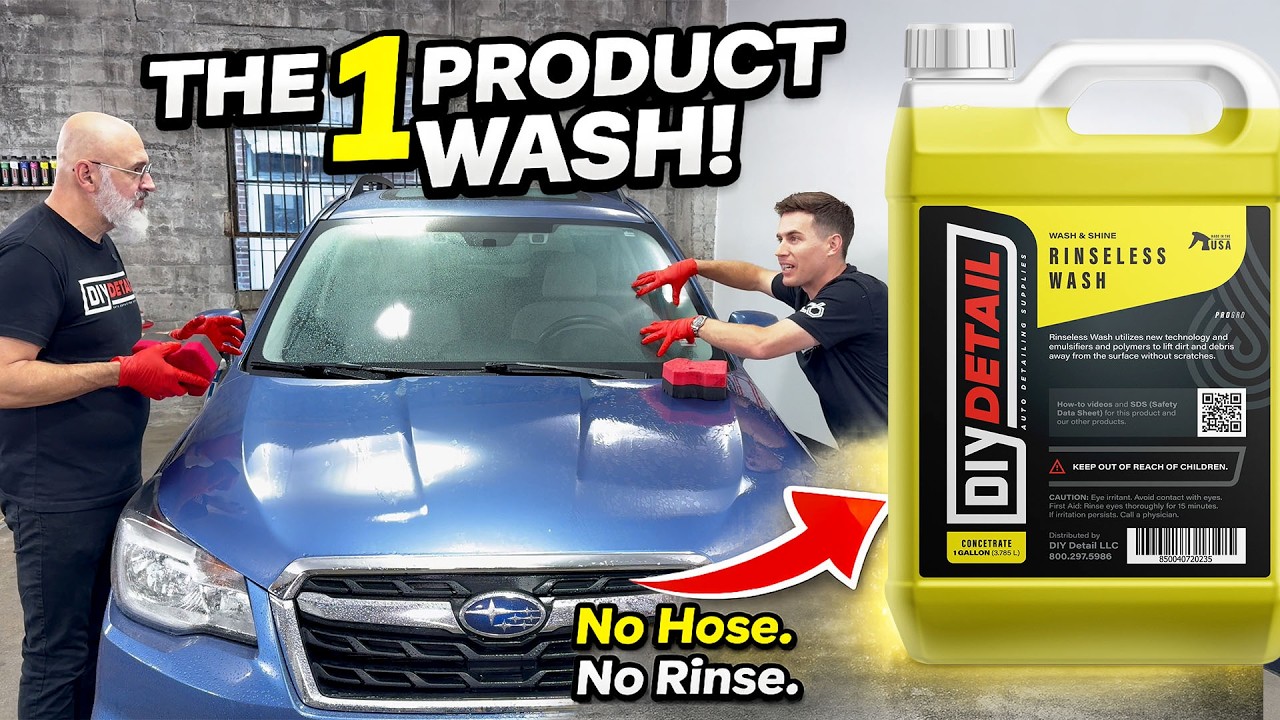 How to wash your car in 10 minutes!