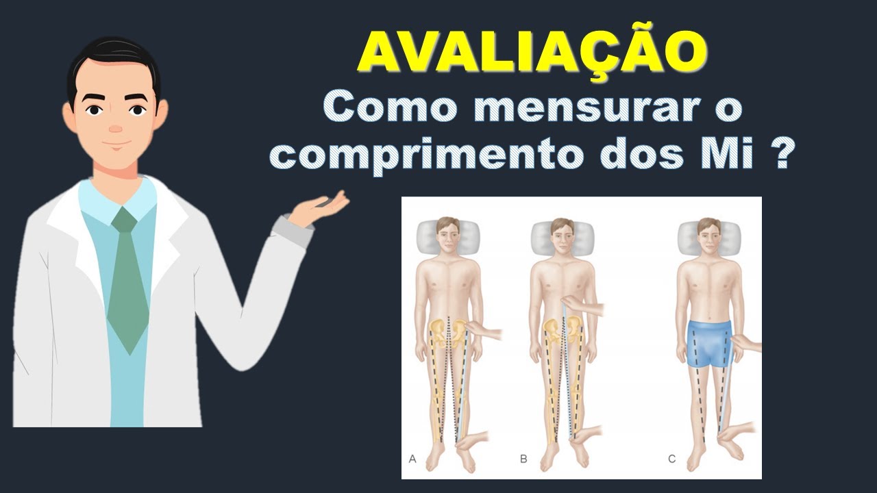 Como mensurar o comprimento do membro inferior [AVALIAÇÃO]