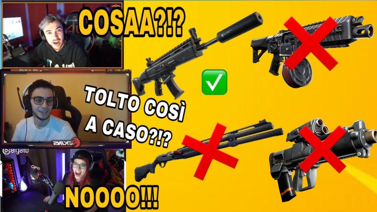 STREAMER REAGISCONO ALLA RIMOZIONE DEL COMBAT E IL RITORNO DELLO SCAR SILENZIATO!