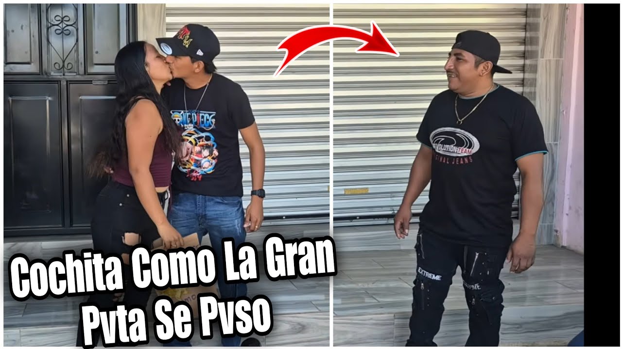 Cochita ya mero agarr5ba a cventazos a manso al verlo socand0 con china🤬